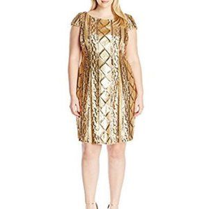 Adrianna Pappell Sequin Cocktail Dress